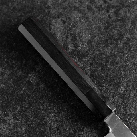 Yanagi Kiritsuke White Steel #2 Kasumi Manche en Buffle et Ébène 240mm-[Musashi]-[Couteaux de cuisine japonais]