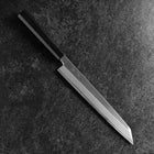Yanagi Kiritsuke White Steel #2 Kasumi Manche en Buffle et Ébène 240mm-[Musashi]-[Couteaux de cuisine japonais]