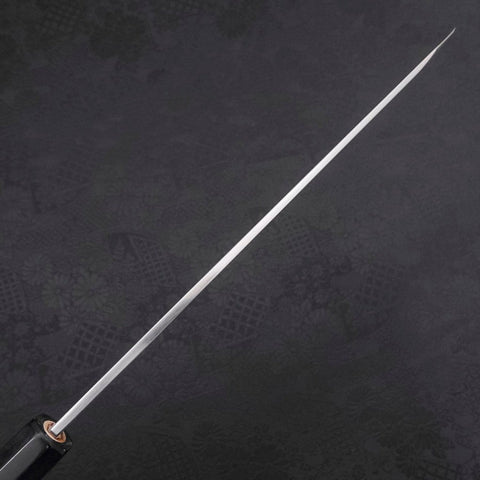 Yanagi Kiritsuke White Steel #2 Kasumi Manche en Buffle et Magnolia 240mm-[Musashi]-[Couteaux de cuisine japonais]
