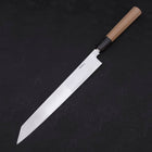 Yanagi Kiritsuke White Steel #2 Kasumi Manche en Buffle et Magnolia 270mm avec Étui-[Musashi]-[Couteaux de cuisine japonais]
