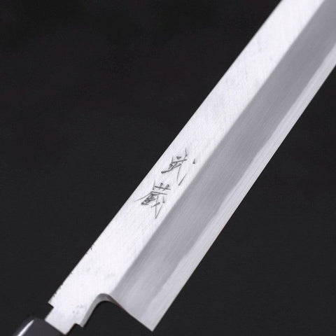 Yanagi Kiritsuke White Steel #2 Kasumi Manche en Buffle et Magnolia 270mm avec Étui-[Musashi]-[Couteaux de cuisine japonais]
