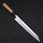 Yanagi Kiritsuke White Steel #2 Kasumi Manche en Buffle et Magnolia 270mm avec Étui-[Musashi]-[Couteaux de cuisine japonais]