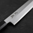 Yanagi Kiritsuke White Steel #2 Kasumi Manche en Buffle et Bois de Teck 270mm-[Musashi]-[Couteaux de cuisine japonais]