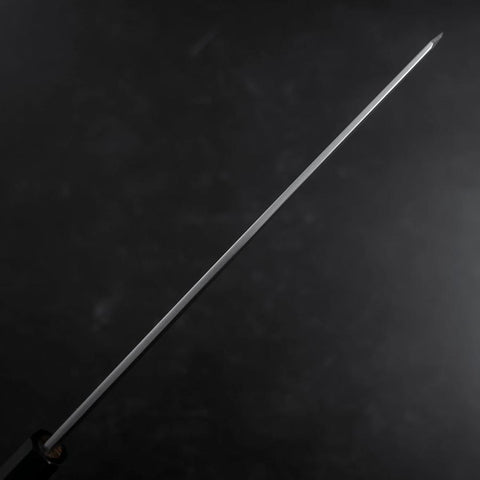 Yanagi Kiritsuke White Steel #2 Kasumi Manche en Buffle et Bois de Teck 270mm-[Musashi]-[Couteaux de cuisine japonais]