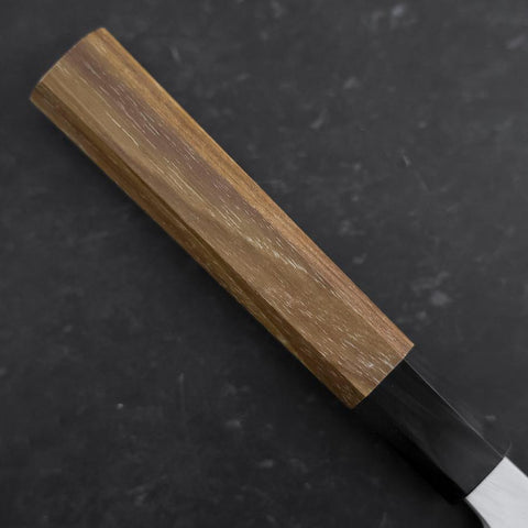 Yanagi Kiritsuke White Steel #2 Kasumi Manche en Buffle et Bois de Teck 270mm-[Musashi]-[Couteaux de cuisine japonais]