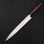 Yanagiba AUS-8 Poli Manche Urushi Pourpre 270mm-[Musashi]-[Couteaux de cuisine japonais]
