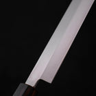 Yanagiba AUS-8 Poli Manche Urushi Pourpre 270mm-[Musashi]-[Couteaux de cuisine japonais]