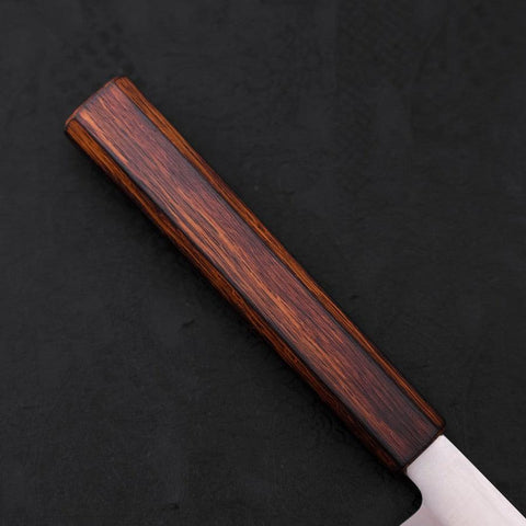 Yanagiba AUS-8 Poli Manche Urushi Pourpre 270mm-[Musashi]-[Couteaux de cuisine japonais]