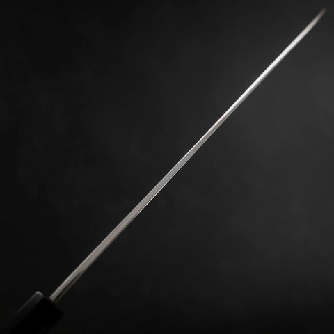 Yanagiba Blue Steel #1 Suminagashi Manche en Buffle et Ébène avec Saya 270mm-[Musashi]-[Couteaux de cuisine japonais]