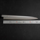 Yanagiba Blue Steel #1 Suminagashi Manche en Buffle et Ébène avec Saya 270mm-[Musashi]-[Couteaux de cuisine japonais]