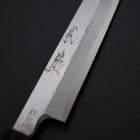 Yanagiba Blue Steel #2 Damas Manche en Bois de Rose 180mm-[Musashi]-[Couteaux de cuisine japonais]