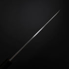 Yanagiba Blue Steel #2 Damas Manche en Bois de Rose 180mm-[Musashi]-[Couteaux de cuisine japonais]