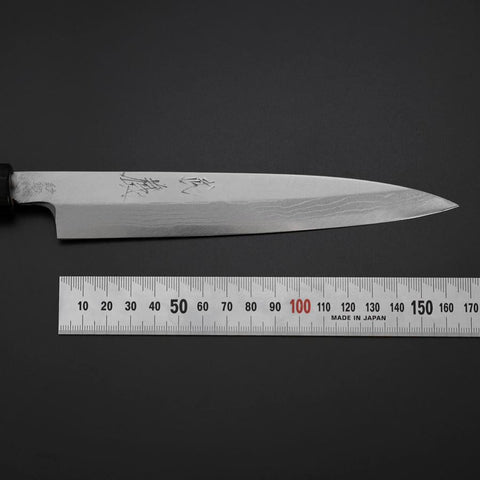 Yanagiba Blue Steel #2 Damas Manche en Bois de Rose 180mm-[Musashi]-[Couteaux de cuisine japonais]