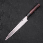 Yanagiba Blue Steel #2 Damas Manche en Bois de Rose 210mm-[Musashi]-[Couteaux de cuisine japonais]