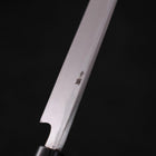 Yanagiba Blue Steel #2 Damas Manche en Bois de Rose 210mm-[Musashi]-[Couteaux de cuisine japonais]