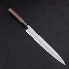 Yanagiba Blue Steel #2 Damas Manche en Bois de Rose 270mm-[Musashi]-[Couteaux de cuisine japonais]