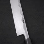 Yanagiba Blue Steel #2 Damas Manche en Bois de Rose 300mm-[Musashi]-[Couteaux de cuisine japonais]