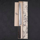 Yanagiba Blue Steel #2 Damas Manche en Bois de Rose 300mm-[Musashi]-[Couteaux de cuisine japonais]