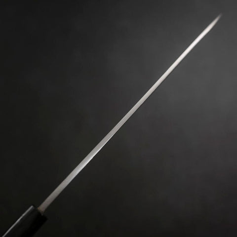 Yanagiba Blue Steel #2 Damas Manche en Buffle et Ébène 210mm-[Musashi]-[Couteaux de cuisine japonais]