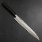 Yanagiba Blue Steel #2 Damas Manche en Buffle et Ébène 210mm-[Musashi]-[Couteaux de cuisine japonais]