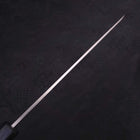 Yanagiba Blue Steel #2 Kasumi Manche Urushi Bleu Sombre 210mm-[Musashi]-[Couteaux de cuisine japonais]