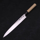 Yanagiba Blue Steel #2 Kasumi Manche en Buffle et Magnolia 240mm-[Musashi]-[Couteaux de cuisine japonais]