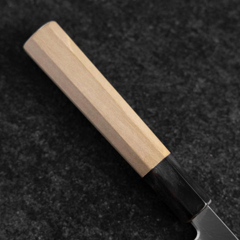 Yanagiba Blue Steel #2 Kasumi Manche en Buffle et Magnolia 240mm-[Musashi]-[Couteaux de cuisine japonais]