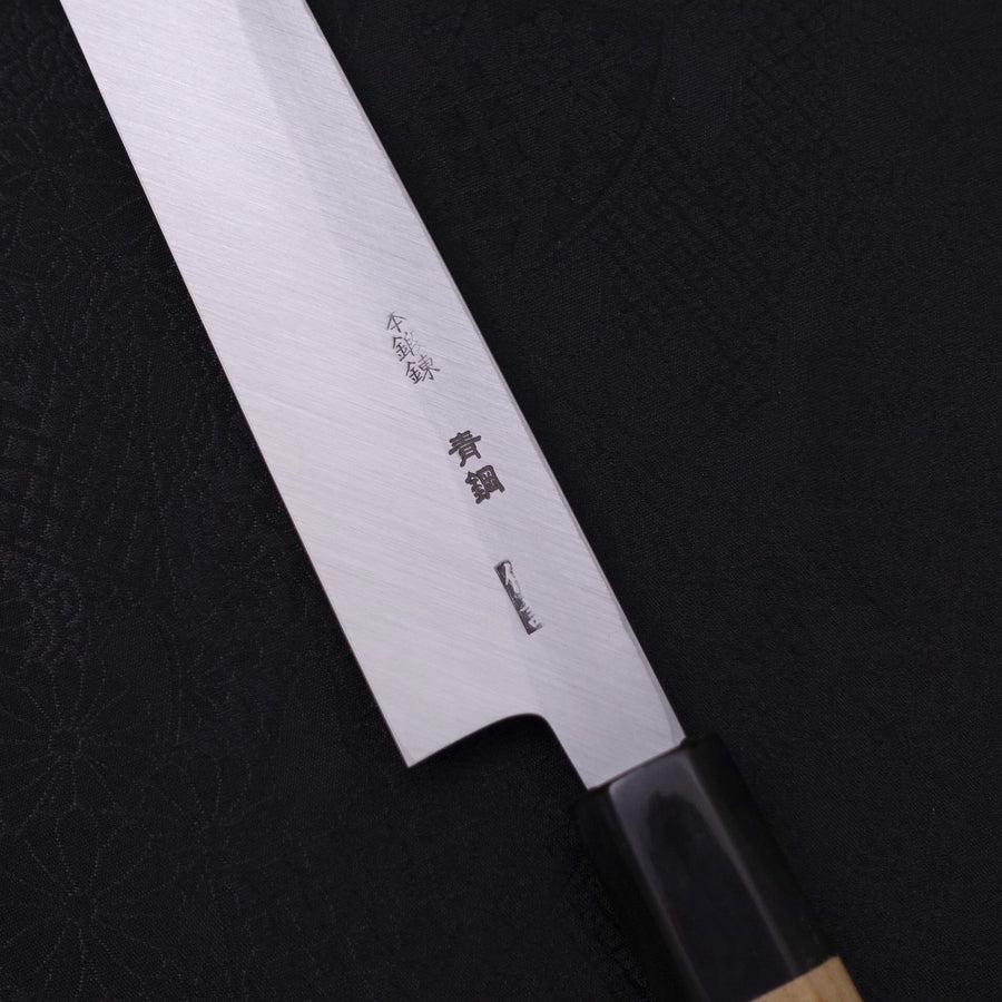Yanagiba Blue Steel #2 Kasumi Manche en Buffle et Magnolia 270mm-[Musashi]-[Couteaux de cuisine japonais]