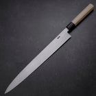 Yanagiba Blue Steel #2 Kasumi Manche en Buffle et Magnolia 330mm-[Musashi]-[Couteaux de cuisine japonais]