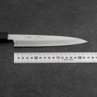 Yanagiba Blue Steel #2 Kasumi Manche en Noyer 180mm-[Musashi]-[Couteaux de cuisine japonais]