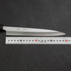 Yanagiba Blue Steel #2 Kasumi Manche en Noyer 200mm-[Musashi]-[Couteaux de cuisine japonais]