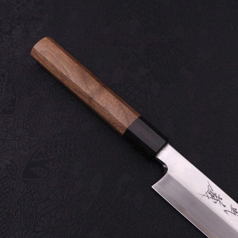 Yanagiba Blue Steel #2 Kasumi Manche en Noyer 270mm-[Musashi]-[Couteaux de cuisine japonais]