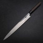 Yanagiba Blue Steel #2 Kasumi Manche en Noyer 300mm-[Musashi]-[Couteaux de cuisine japonais]