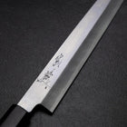 Yanagiba Blue Steel #2 Kasumi Manche en Noyer 300mm-[Musashi]-[Couteaux de cuisine japonais]