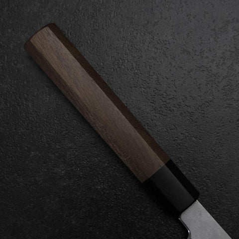 Yanagiba Blue Steel #2 Kasumi Manche en Noyer 300mm-[Musashi]-[Couteaux de cuisine japonais]