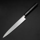 Yanagiba Blue Steel #2 Kurouchi Buffalo Ebony Handle 210mm-[Musashi]-[Japanese-Kitchen-Knives]