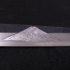 Yanagiba Blue Steel #2 Kurouchi Chokin Sakura-Fuji Manche en Buffle et Ébène 240mm-[Musashi]-[Couteaux de cuisine japonais]
