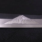 Yanagiba Blue Steel #2 Kurouchi Chokin Sakura-Fuji Manche en Buffle et Ébène 270mm-[Musashi]-[Couteaux de cuisine japonais]