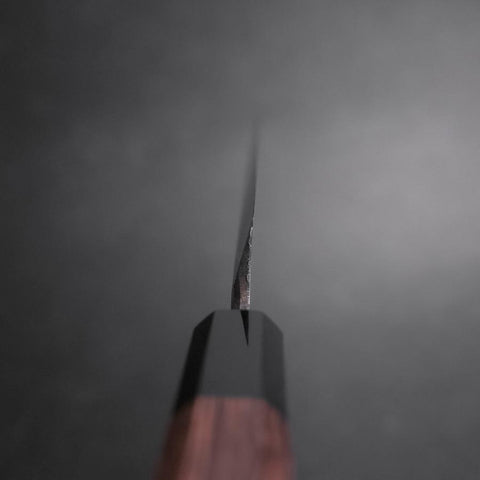 Yanagiba Blue Steel #2 Kurouchi Manche en Buffle et Bois de Wengé 270mm-[Musashi]-[Couteaux de cuisine japonais]