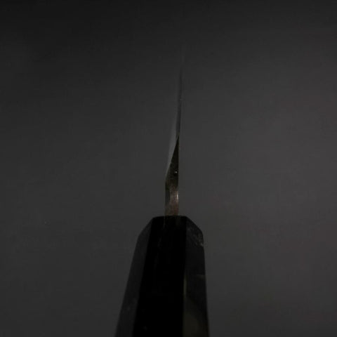 Yanagiba Blue Steel #2 Kurouchi Manche en Buffle et Ébène 240mm-[Musashi]-[Couteaux de cuisine japonais]