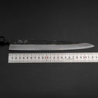 Yanagiba Blue Steel #2 Kurouchi Manche en Buffle et Ébène 240mm-[Musashi]-[Couteaux de cuisine japonais]
