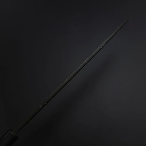 Yanagiba Blue Steel #2 Kurouchi Manche en Buffle et Ébène 260mm-[Musashi]-[Couteaux de cuisine japonais]