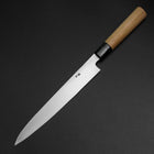 Yanagiba Blue Steel #2 Kurouchi Tsuchime Deba White Steel #2 Kurouchi Tsuchime Manche en Cerisier 150mm 200mm-[Musashi]-[Couteaux de cuisine japonais]