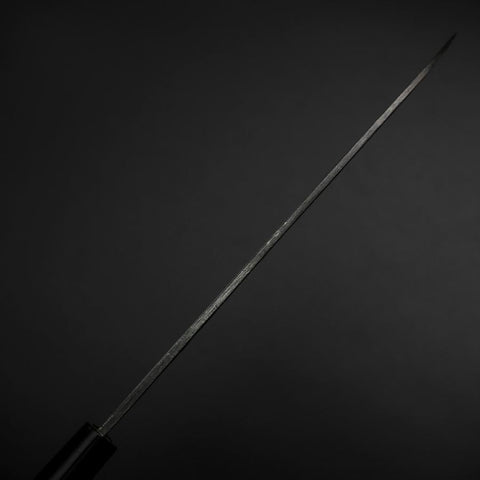 Yanagiba Blue Steel #2 Kurouchi Tsuchime Deba White Steel #2 Kurouchi Tsuchime Manche en Cerisier 150mm 200mm-[Musashi]-[Couteaux de cuisine japonais]
