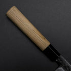 Yanagiba Blue Steel #2 Kurouchi Tsuchime Deba White Steel #2 Kurouchi Tsuchime Manche en Cerisier 150mm 200mm-[Musashi]-[Couteaux de cuisine japonais]