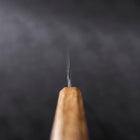 Yanagiba Blue Steel #2 Kurouchi Tsuchime Manche Yaki Urushi 210mm-[Musashi]-[Couteaux de cuisine japonais]