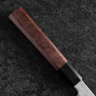 Yanagiba Blue Steel #2 Nashiji Manche en Buffle et Noyer 270mm-[Musashi]-[Couteaux de cuisine japonais]
