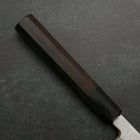Yanagiba Blue Steel #2 Suminagashi Manche en Buffle et Ébène 240mm-[Musashi]-[Couteaux de cuisine japonais]