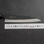 Yanagiba Blue steel #1 Double-Tranchant Manche Urushi Bleu Sombre 170mm-[Musashi]-[Couteaux de cuisine japonais]