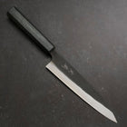 Yanagiba Blue steel #1 Double-Tranchant Manche Urushi Bleu Sombre 170mm-[Musashi]-[Couteaux de cuisine japonais]